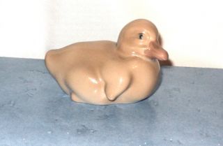 Vintage BING GRONDAHL B G Baby DUCK Figure Denmark Porcelain Duckling