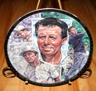 Gary Player Michael Petronella The Golf Legends Collector Plate Series