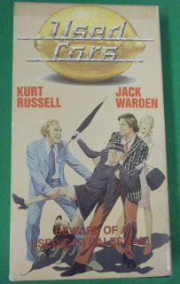  ~ VHS   Kurt Russell! Jack Warden! Gerrit Graham! Frank McRae! 1989