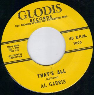 Glodis R B Soul Rockers Al Garris Larry Ellis Twin Spin Hear