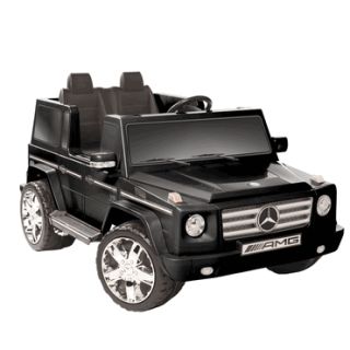 Kids Battery Powered Ride on Toy 12 V 2 Seats Seater Black Mercedes