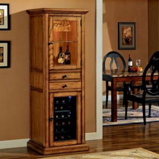 Meridian Wood Wine Cabinet in Premium Oak DC1093O107 1823