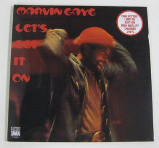  Marvin Gaye Let's Get It on Colored Vinyl New