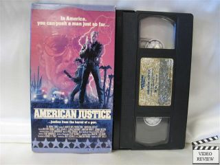 American Justice VHS Jameson Parker Gerald McRaney 028485199569