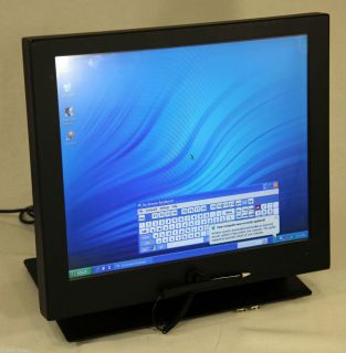   One 17 Touchscreen PC Computer Desktop Via C3 1 0 GHz 1 GB DDR 40 GB