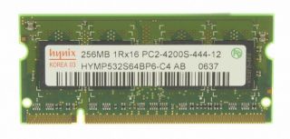 This listing is for a Gateway MA6 Laptop Parts 256mb PC2 4200S Memory
