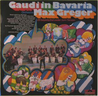 Max Greger “Gaudi in Bavaria“ LP Top