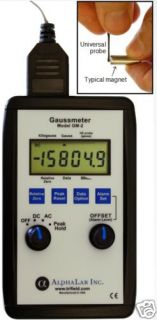 DC AC Gaussmeter Model GM2 High Gauss Reading Meter