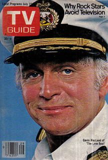 TV Guide July 22 1978 Gavin MacLeod of The Love Boat