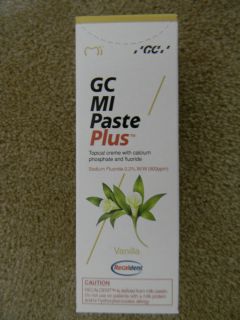 GC America MI Paste Plus Vanillatoothpaste