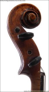  Violin Made in France by Charles Gaillard, 1865. In its Original Case