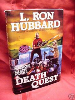 Death Quest L Ron Hubbard 1986 HCDJ 1st Gerry Grace