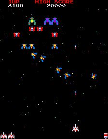 GALAGA Video Arcade Machine   Works Great Will Deliver