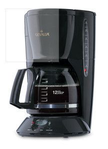 Gevalia Coffee Maker 12 Cup Programmable Black MSPR $59