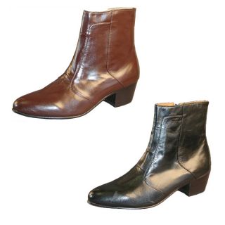 Giorgio Brutini 80575 Mens Dress Boots Cuban Heel Leather