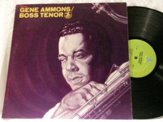 Gene Ammons Boss Tenor Tommy Flanagan Art Taylor LP