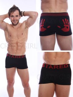  Brief Boxer Shorts Underwear Hand Print Boxers Size s M L XL