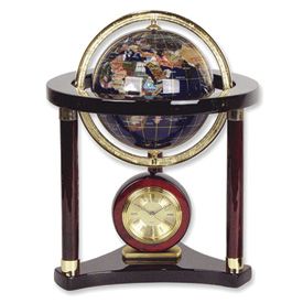 Nice New 6 Lapis Gemstone Globe Compass Perfect Gift