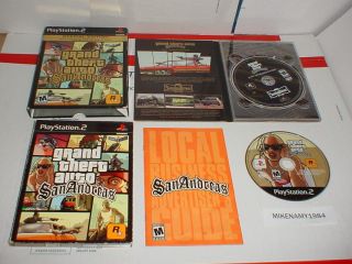 GRAND THEFT AUTO  SAN ANDREAS(Special Edition) game for Playstation 2
