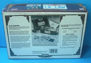 La Law Game Galoob 1988 New in Shrinkwrap Based on T V Series L A Law