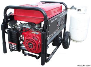 Triple-fuel honda powered generator #5
