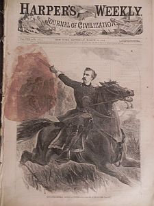  General George A Custer CW Action Front Page