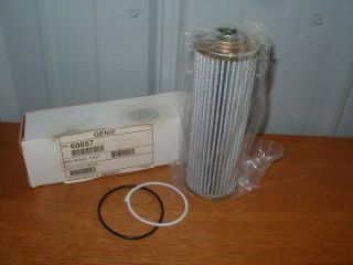 genie lift hydraulic filter kit filter is approx 2 1 4 dia