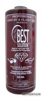 You are viewing the BEST SOLUTION 32oz JEWELRY CLEANER .