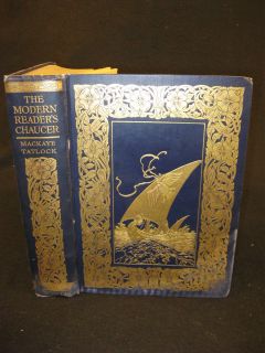  Tatlock ed THE COMPLETE POETICAL WORKS OF GEOFFREY CHAUCER c 1912