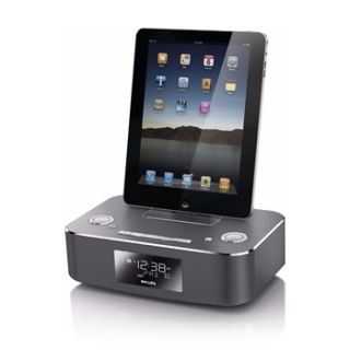 Philips DC291 Docking System for iPod iPhone iPad Dual Alarm Clock