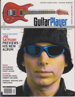  Player Magazine April 2004 Joe Satriani George Benson Mimi Fox