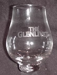 Glenlivet Scotch Whisky Heavy Based Goblet Shot Glass