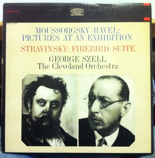 George Szell Moussorgsky Ravel Pictures at An Exhibition LP Mint Promo