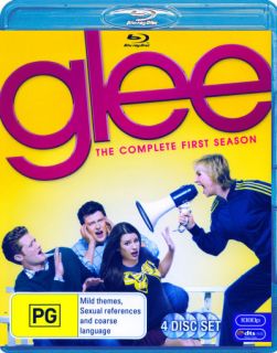 Glee Season 1 4 Disc Set 2009 New Bluray