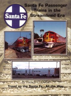 Santa FE Passenger Train Streamliner Super Chief Railroad Book History