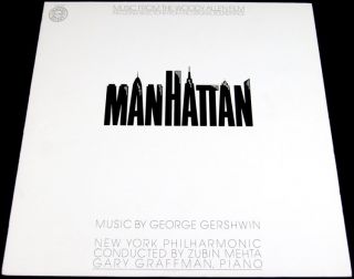  (Woody Allen) ~ ORIGINAL SOUNDTRACK ~ 1979 MASTERWORKS LP ~ GERSHWIN