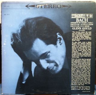 Glenn Gould Bach Italian Concerto LP Mint MS 6141 Vinyl 360 Label