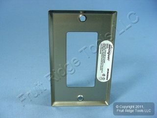  Stainless Steel Decorator Wallplate Cover GFCI GFI 93401AM