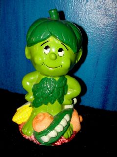 Vintage Musical Little Sprout Green Giant Bank Veggies