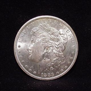 Carson City Mint Golden Toned 1883 CC Morgan Silver Dollar Nice BU