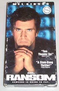 Ransom VHS 1996 Used Video Mel Gibson Gary Sinise 786936067859