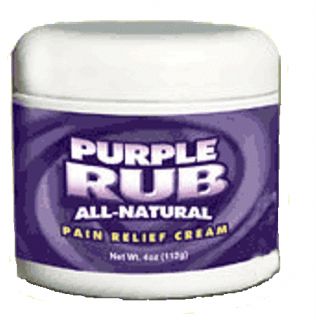 Purple Emu Purple Rub All Natural Pain Relief Cream 30 Emu Oil