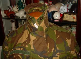 Dutch Military Army Camo Field Jacket Sharp Green Med