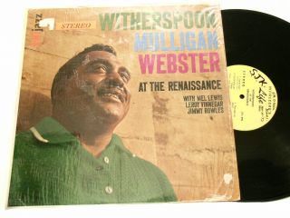 Jimmy Witherspoon Gerry Mulligan Ben Webster at Renaissance HiFi LP