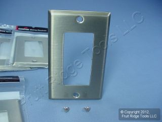  Stainless Steel Decorator Wallplate Covers GFCI GFI 9340