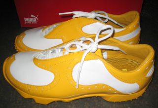 Puma Golf Shoes PG Patent Gold See Sizes Below