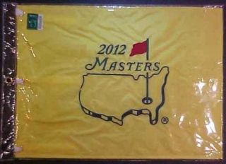 2012 Masters Official Embroidered Golf Pin Flag SEALED