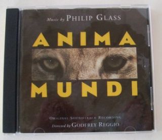 Philip Glass Anima Mundi Original Soundtrack Riesman 075597932928