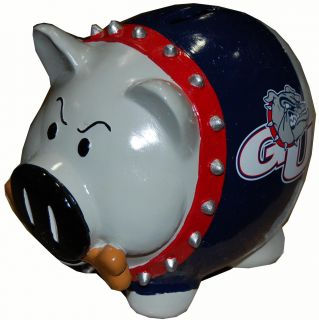 NCAA Gonzaga Bulldogs 8 Resin Large Piggy Bank New
