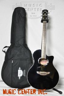  APX500 Thinline Acoustic/ Electric Guitar In Black w/ BONUS! Gig Bag